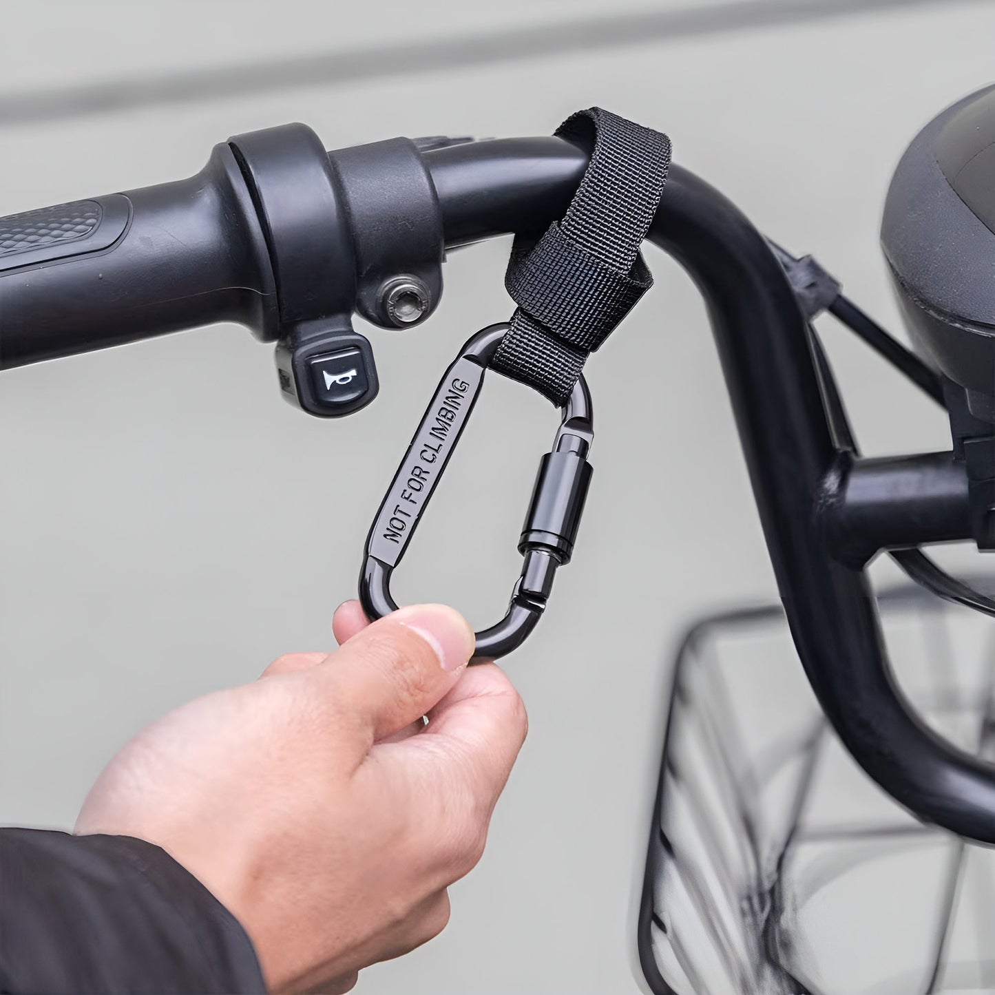 🏍️Universal Motorcycle Front Hook | Heavy Duty Helmet & Bag Hanging Hook for Scooter & Bike✨