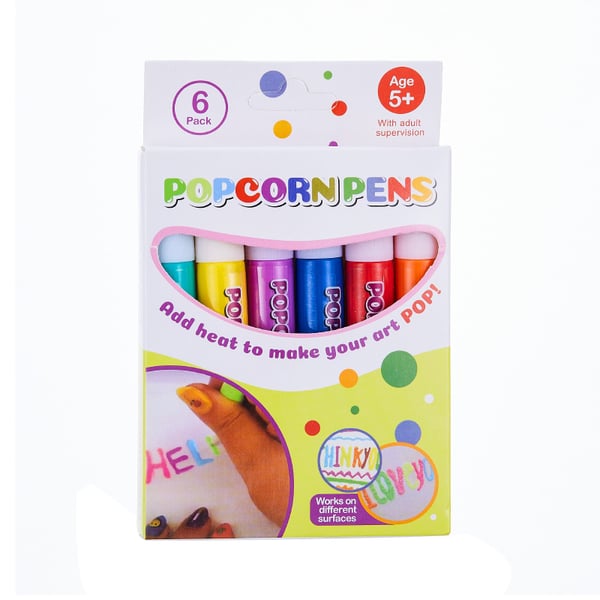 DIY Bubble Popcorn Drawing Pens (6pcs/set)