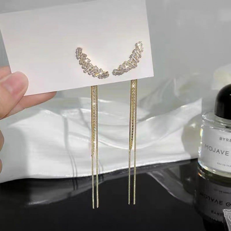 Long Tassel Earrings