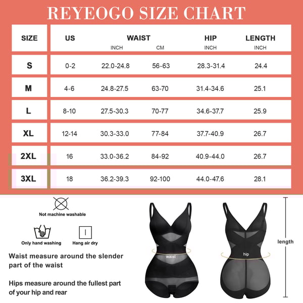 V Neck Bra Bodysuit Shapewear