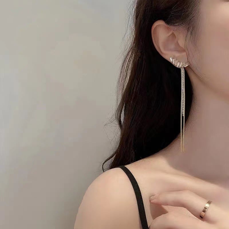 Long Tassel Earrings