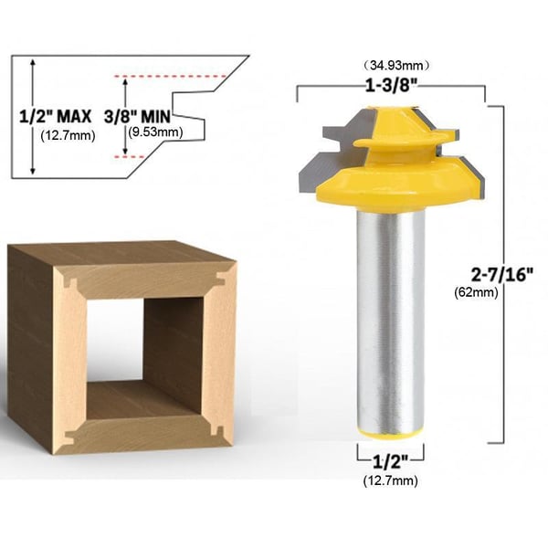 šHOT SALES ā³45 Ā°Miter Router Bit