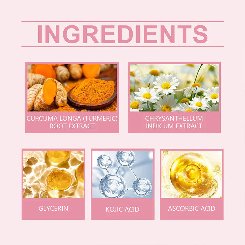 Turmeric and Kojic Acid Pads for Face