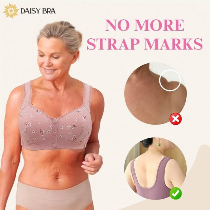 Comfortable & Convenient Front Button Bra
