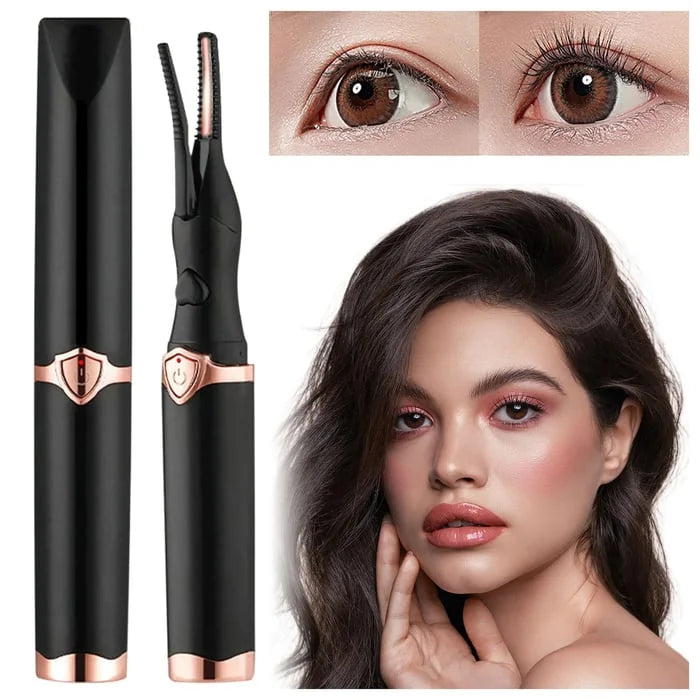Electric Eyelash Curler for Instant Glam ✨ Blink & Dazzle! 👁️