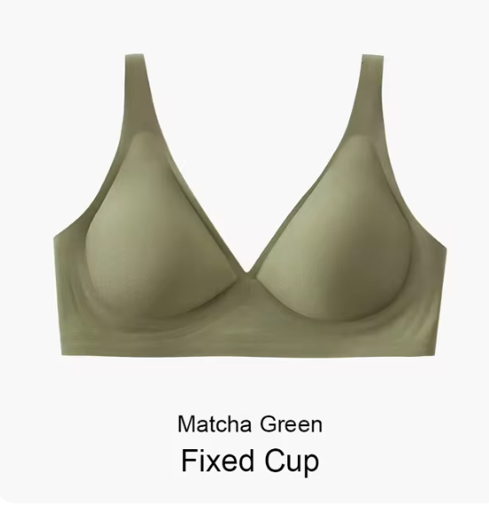 š„Large size deep V invisible push-up bra