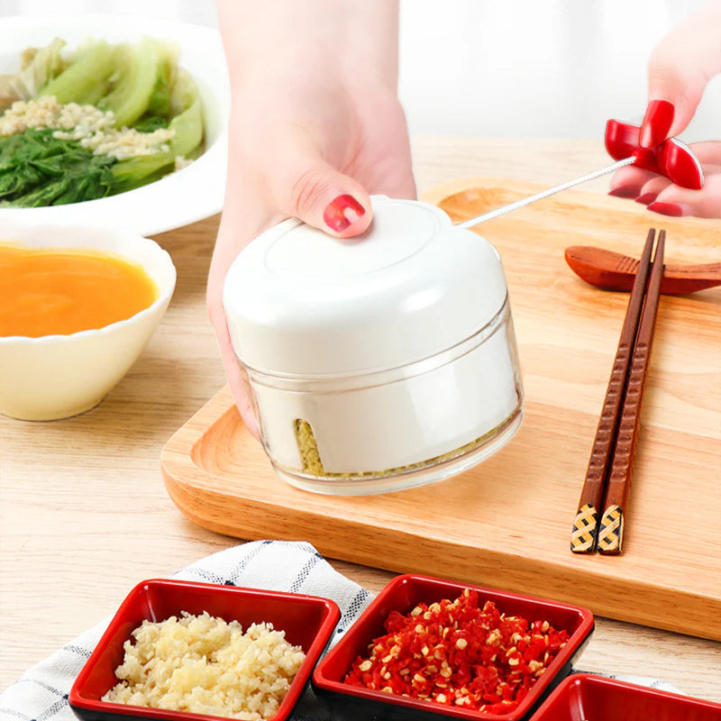 Multifunctional manual garlic puller