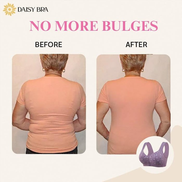 Comfortable & Convenient Front Button Bra
