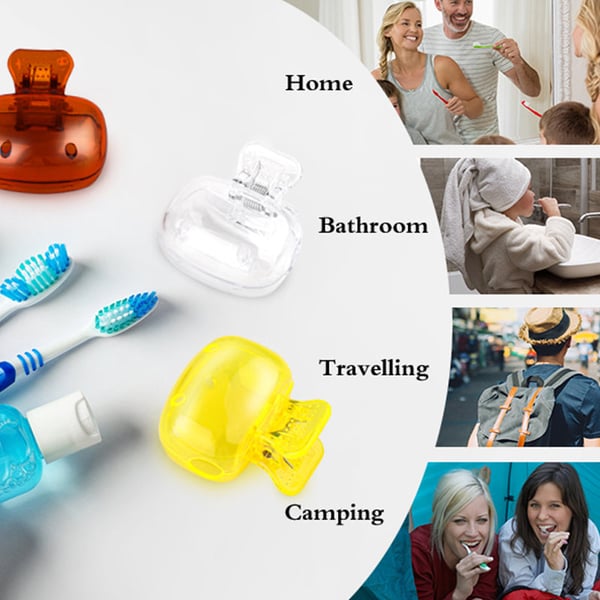 🔥Travel Toothbrush Head Covers(4 PCS)