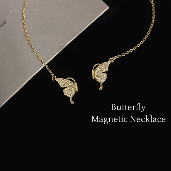 đ„Magnetic Butterfly Patchwork Necklace