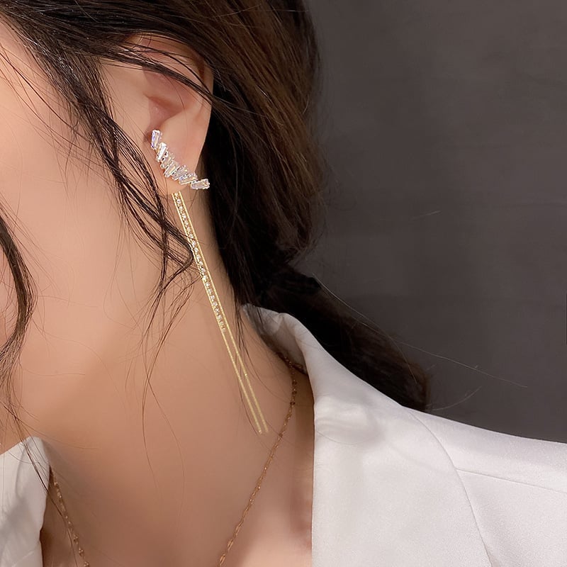 Long Tassel Earrings