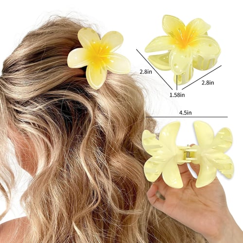 Flower Hair Claw Clip-(🔥HOT SALE Buy 1 Get 1 Free)