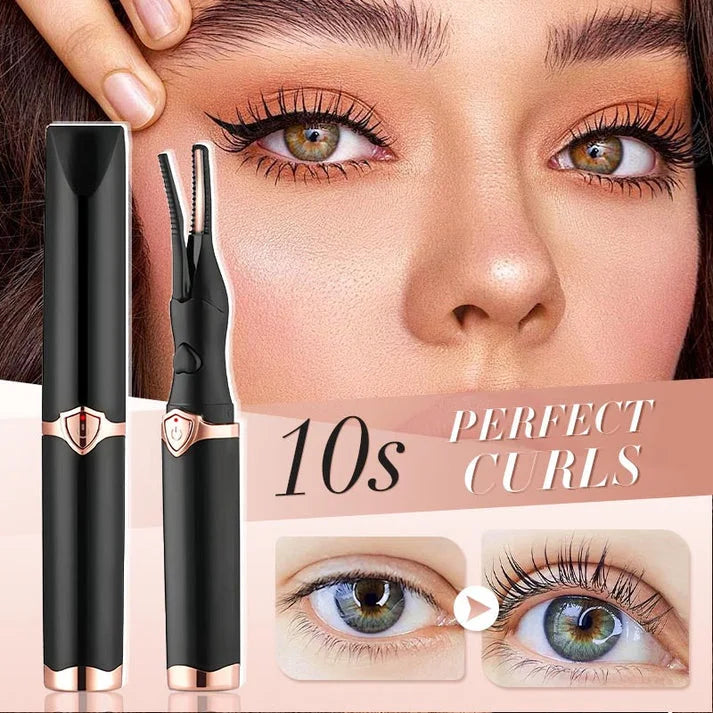 Electric Eyelash Curler for Instant Glam ✨ Blink & Dazzle! 👁️
