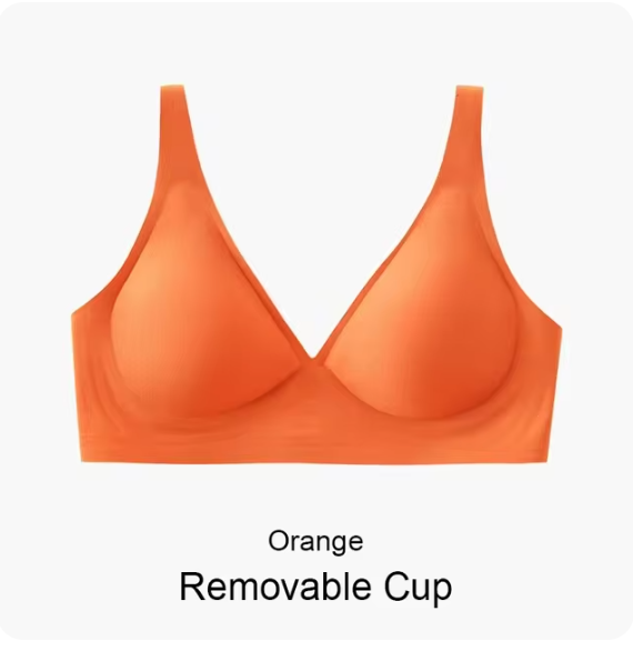 š„Large size deep V invisible push-up bra