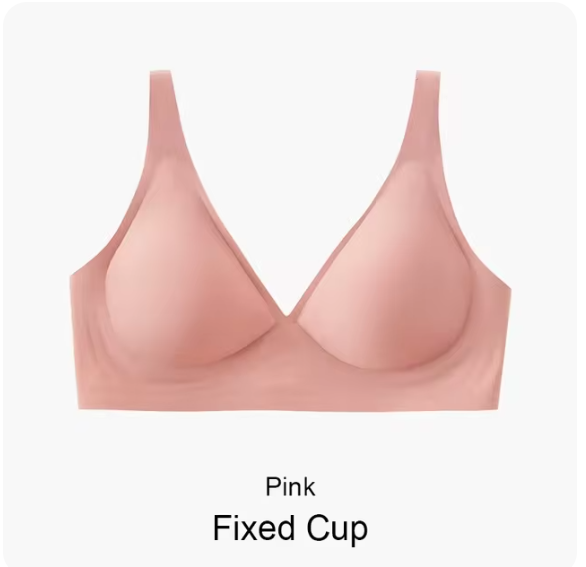 š„Large size deep V invisible push-up bra