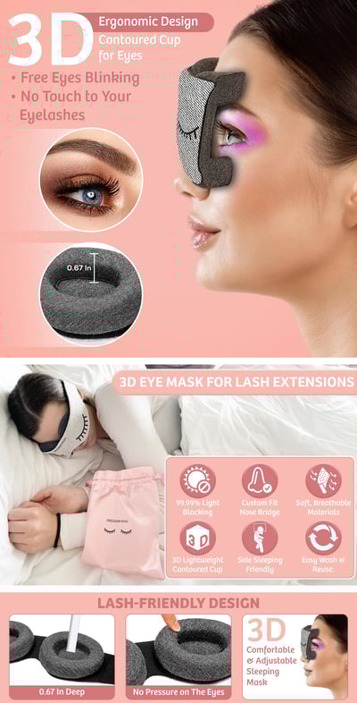 💤-Eyelash Protection Sleep Mask