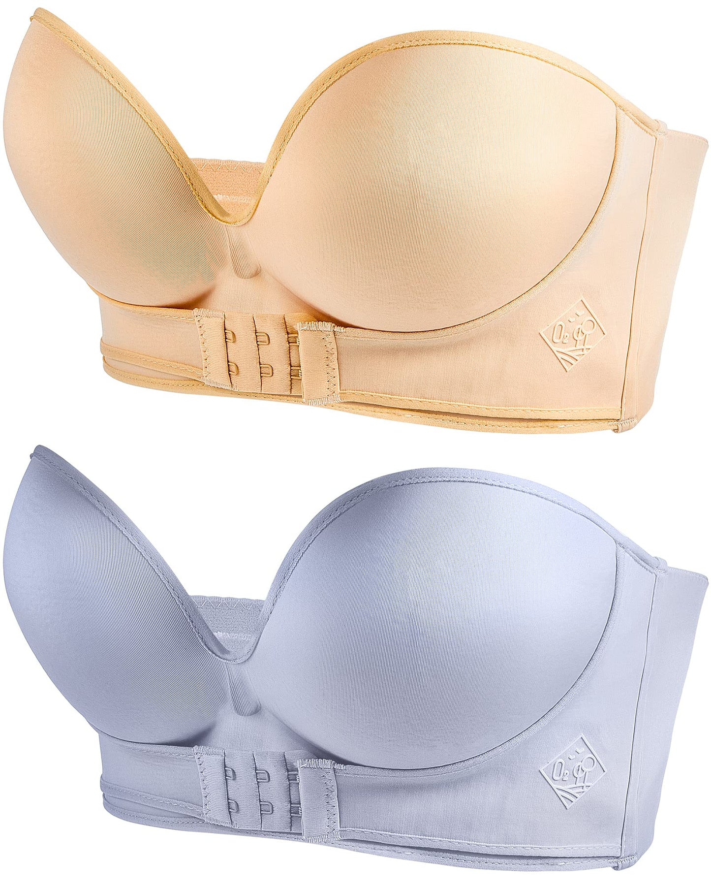 Strapless Front Buckle Lift Bra