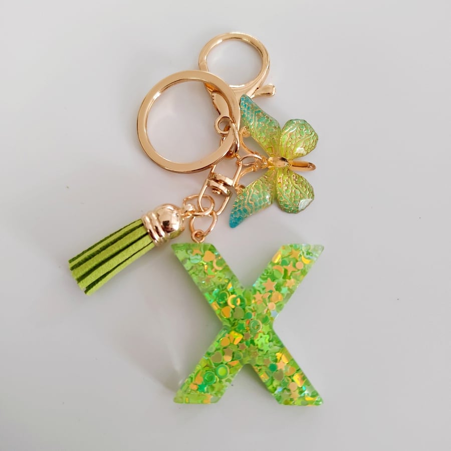 🌼Initial Letter Keychains🦋