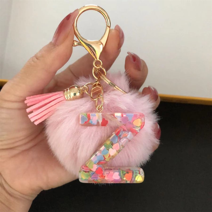 🌼Initial Letter Keychains🦋