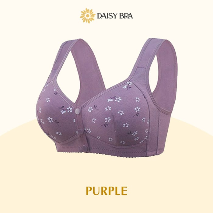 Comfortable & Convenient Front Button Bra