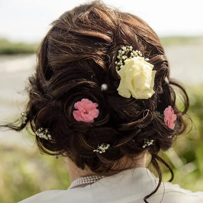 🔥Short Messy Curly Dish Hair Bun Extension