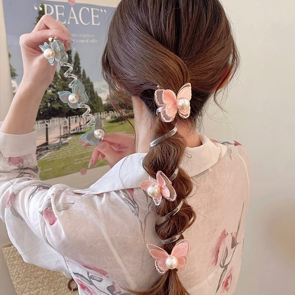 Elastic Coils Multi Color Hair Ponytail Braids Fixed Hair Rope Accessory