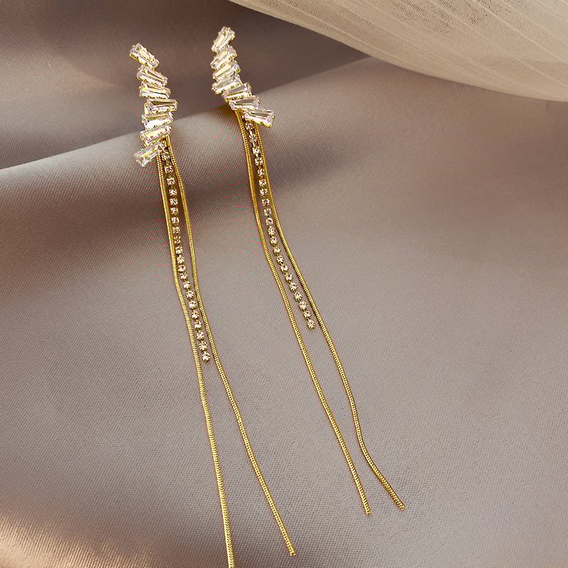 Long Tassel Earrings