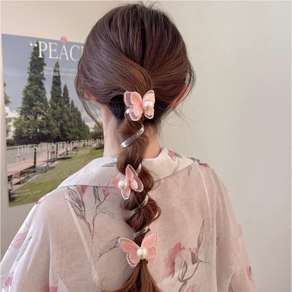 Elastic Coils Multi Color Hair Ponytail Braids Fixed Hair Rope Accessory