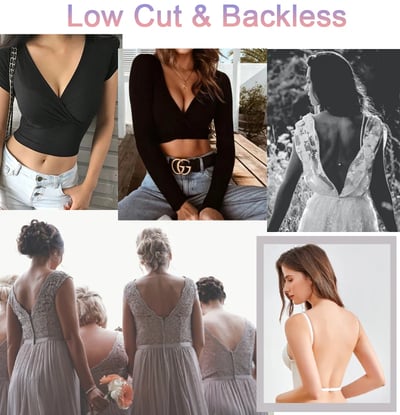 🔥 2025 New Arrival Backless Strapless Adhesive Invisible Bra