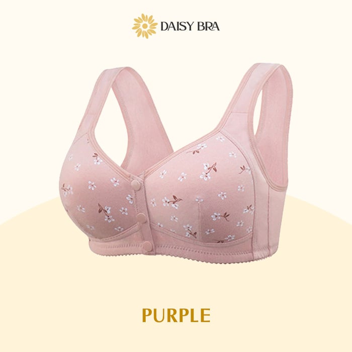 Comfortable & Convenient Front Button Bra