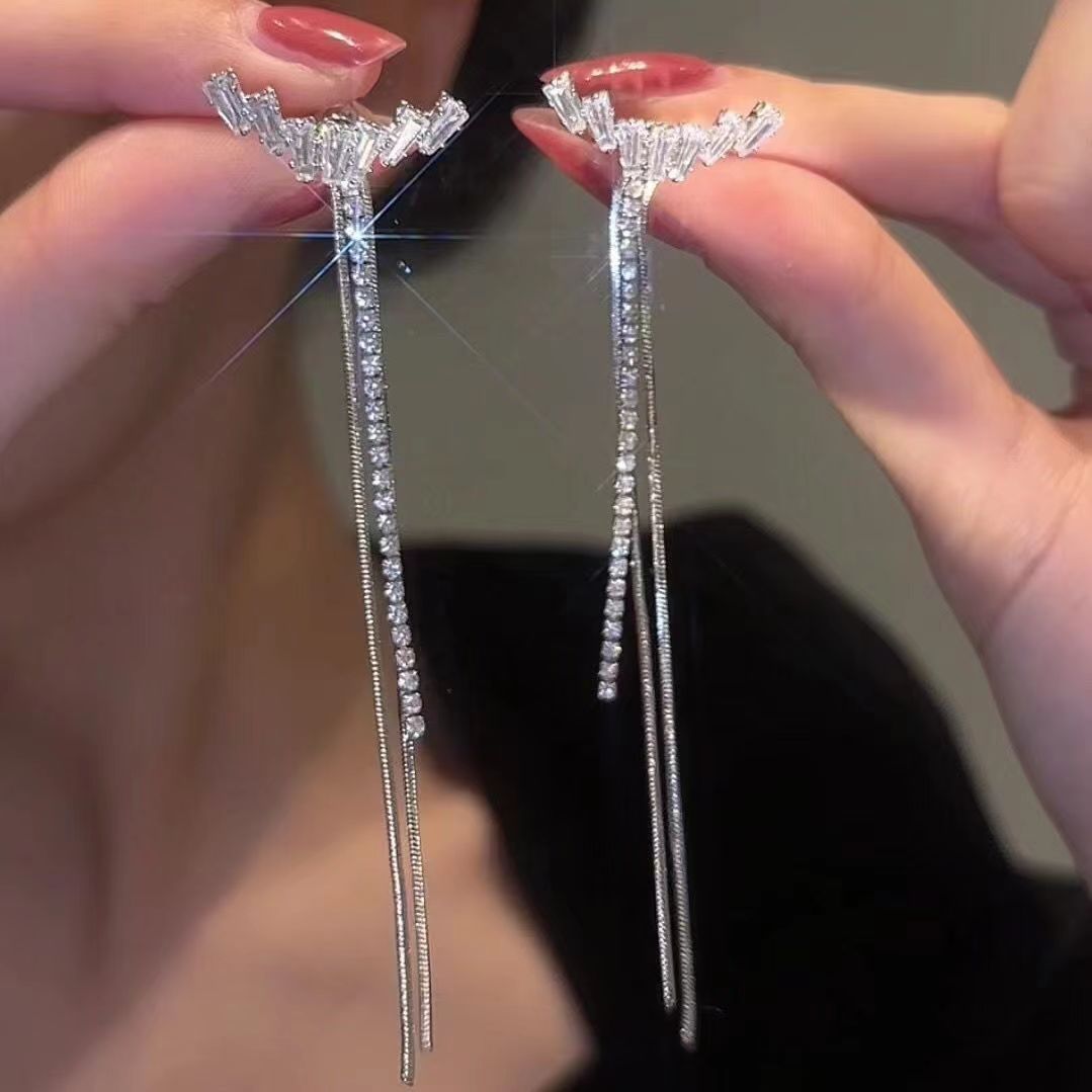 Long Tassel Earrings