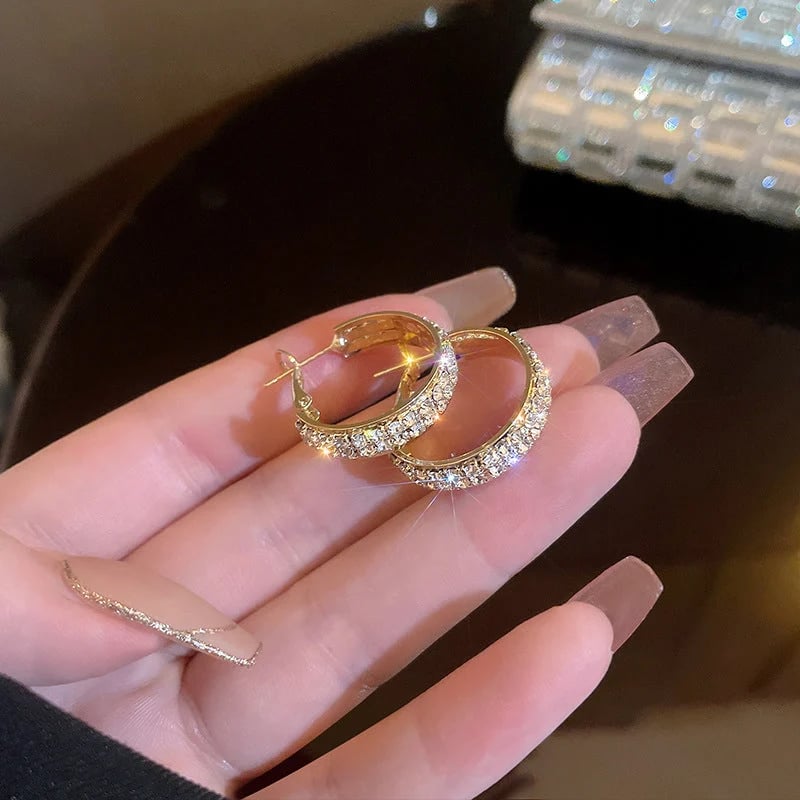 š„Sparkle Small Hoop Earrings