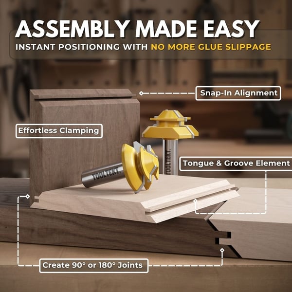 šHOT SALES ā³45 Ā°Miter Router Bit