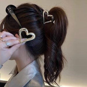🔥Buy 1 Get 1 Free🔥Minimalist Heart Hair Claw Clips