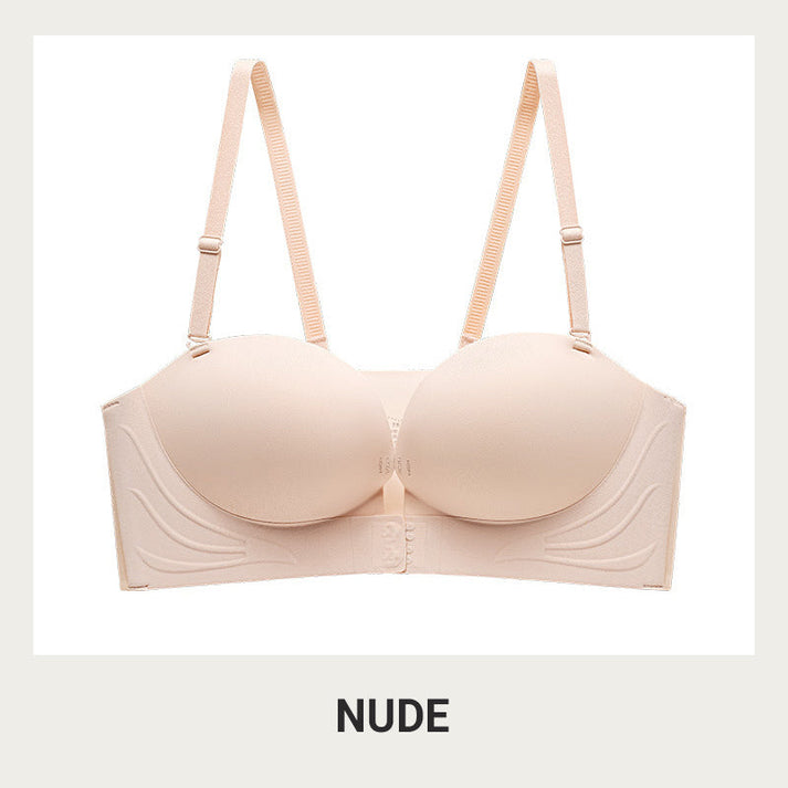 š„ Invisible Strap Front Buckle Push Up Bra