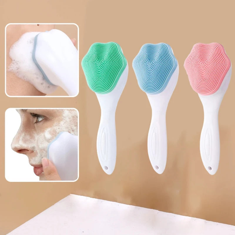 🐾Cat Paw Silicone Face Cleaning Brush | Soft Deep Cleansing Facial Scrubber for All Skin Types✨