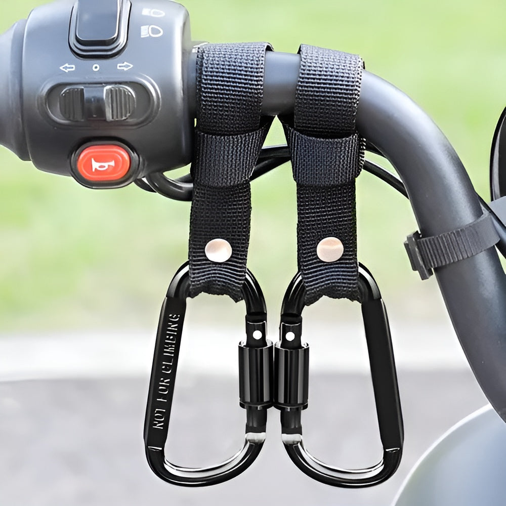 🏍️Universal Motorcycle Front Hook | Heavy Duty Helmet & Bag Hanging Hook for Scooter & Bike✨