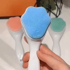 🐾Cat Paw Silicone Face Cleaning Brush | Soft Deep Cleansing Facial Scrubber for All Skin Types✨