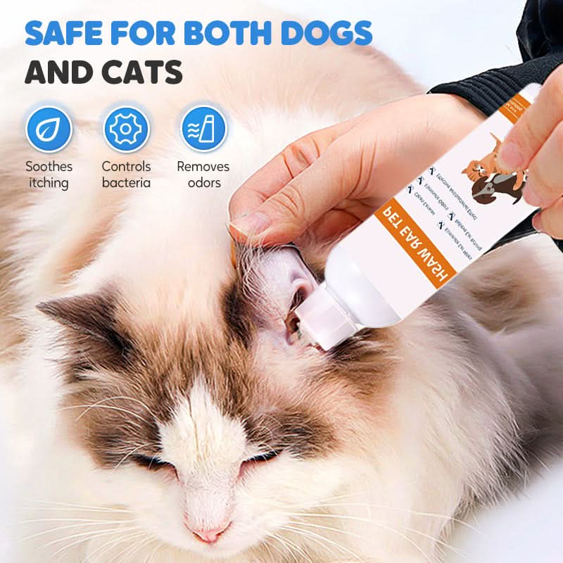 Ear Cleaner for Dogs & Cats – Gentle, Effective & Easy to Use!