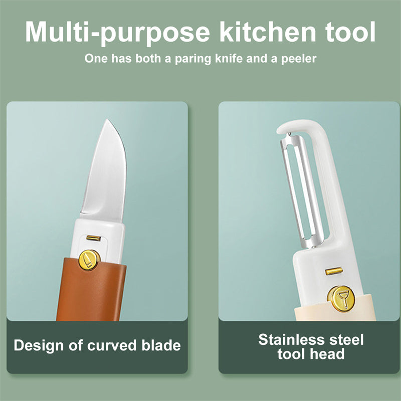 2-in-1 Peeler Cutter | Multi-Functional Vegetable & Fruit Tool