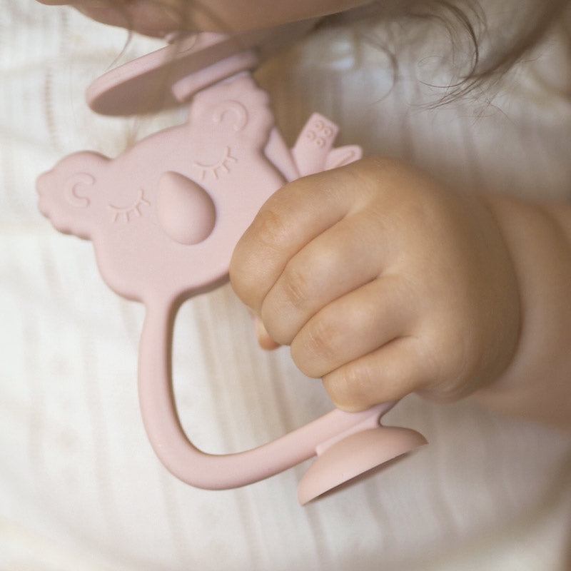 2-in-1 Koala Baby Teether & Training Toothbrush 🍼 | BPA-Free Silicone Teething Toy for Infants