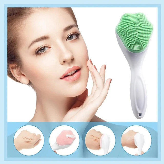 🐾Cat Paw Silicone Face Cleaning Brush | Soft Deep Cleansing Facial Scrubber for All Skin Types✨