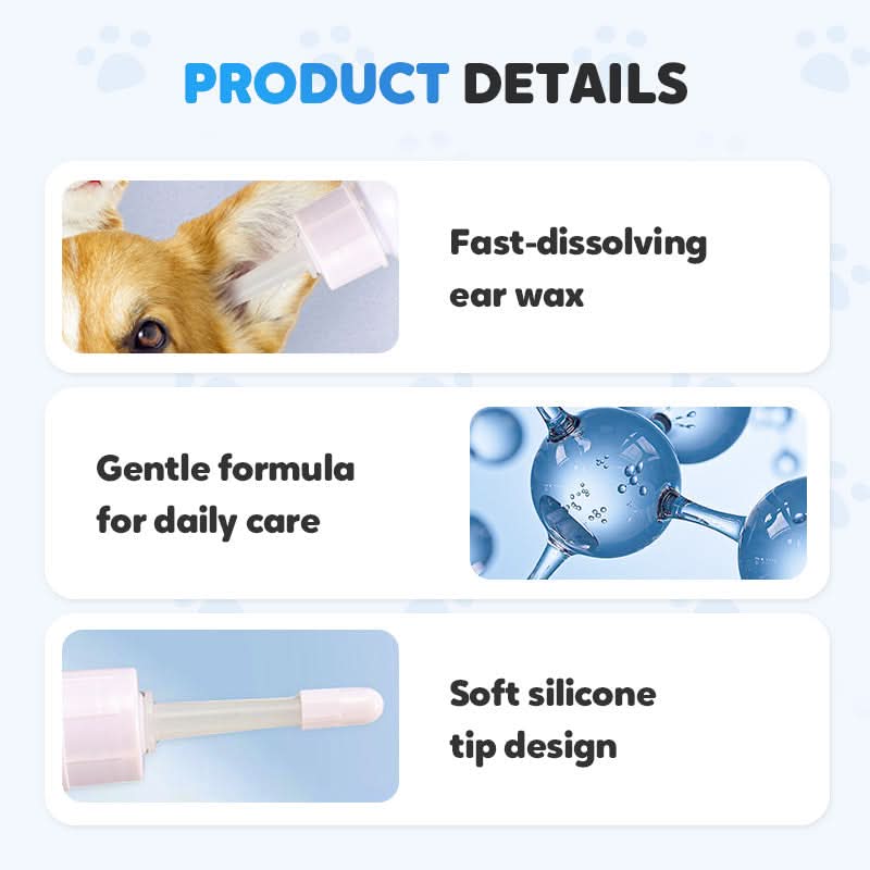 Ear Cleaner for Dogs & Cats – Gentle, Effective & Easy to Use!