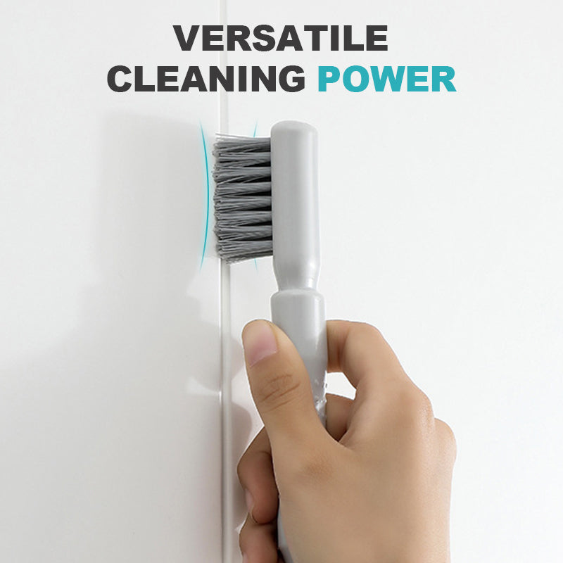 🧼2-In-1 Cleaning Brush With Scraper | Multi-Functional Gap & Corner Cleaning Tool✨