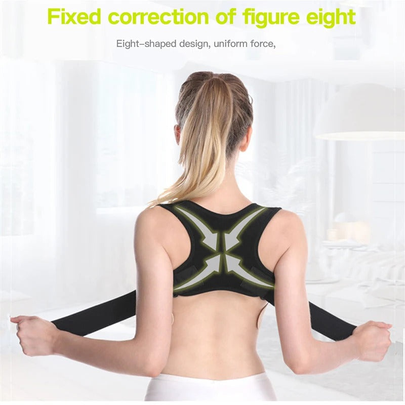 Adjustable Posture Corrector Belt for Men & Women | Back & Shoulder Support Brace