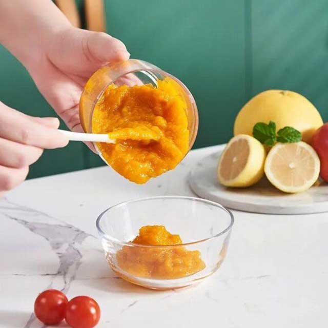 200ML Manual Garlic Crusher & Food Chopper 🥗 | Hand Pull Vegetable Cutter for Kitchen Cooking