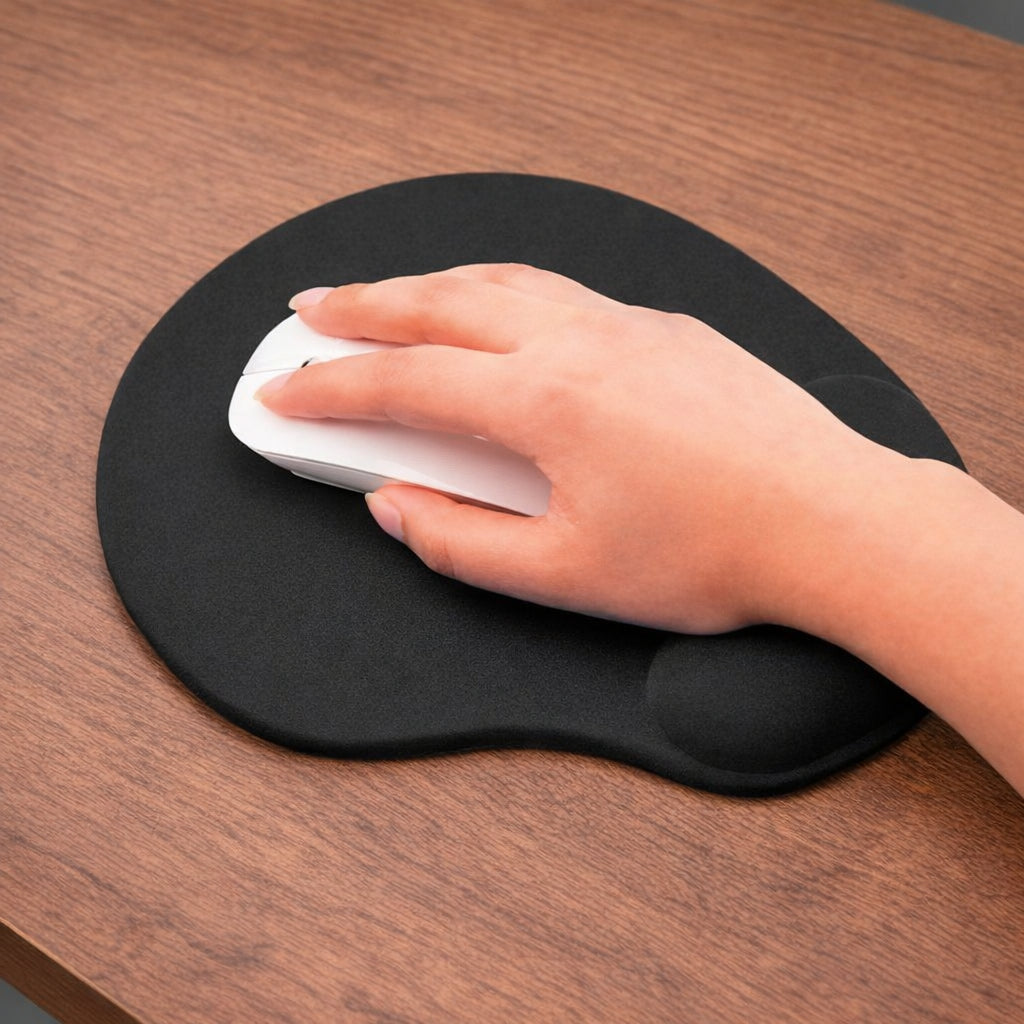 🖱️Ergonomic Mouse Wrist Rest Pad | Memory Foam Computer Wrist Support for Office & Gaming✨