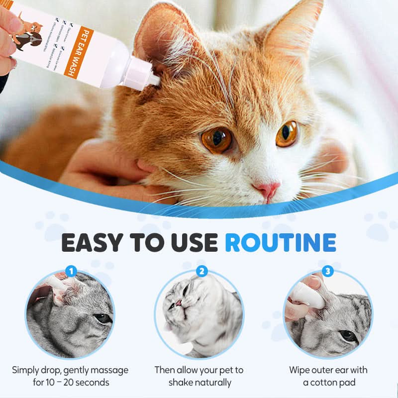 Ear Cleaner for Dogs & Cats – Gentle, Effective & Easy to Use!