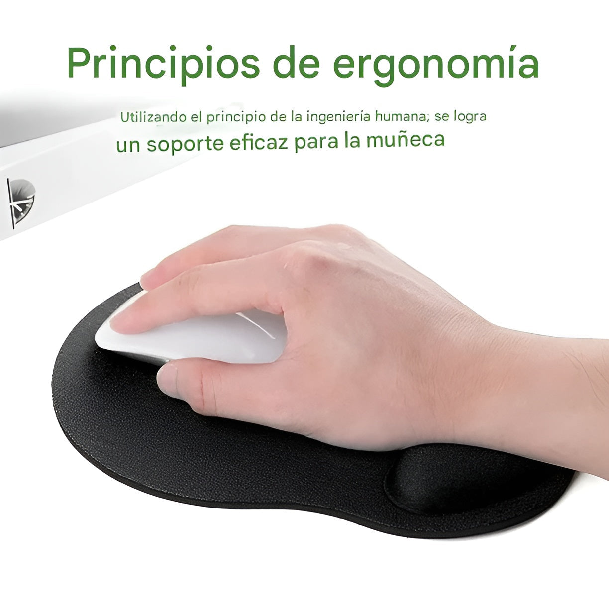 🖱️Ergonomic Mouse Wrist Rest Pad | Memory Foam Computer Wrist Support for Office & Gaming✨