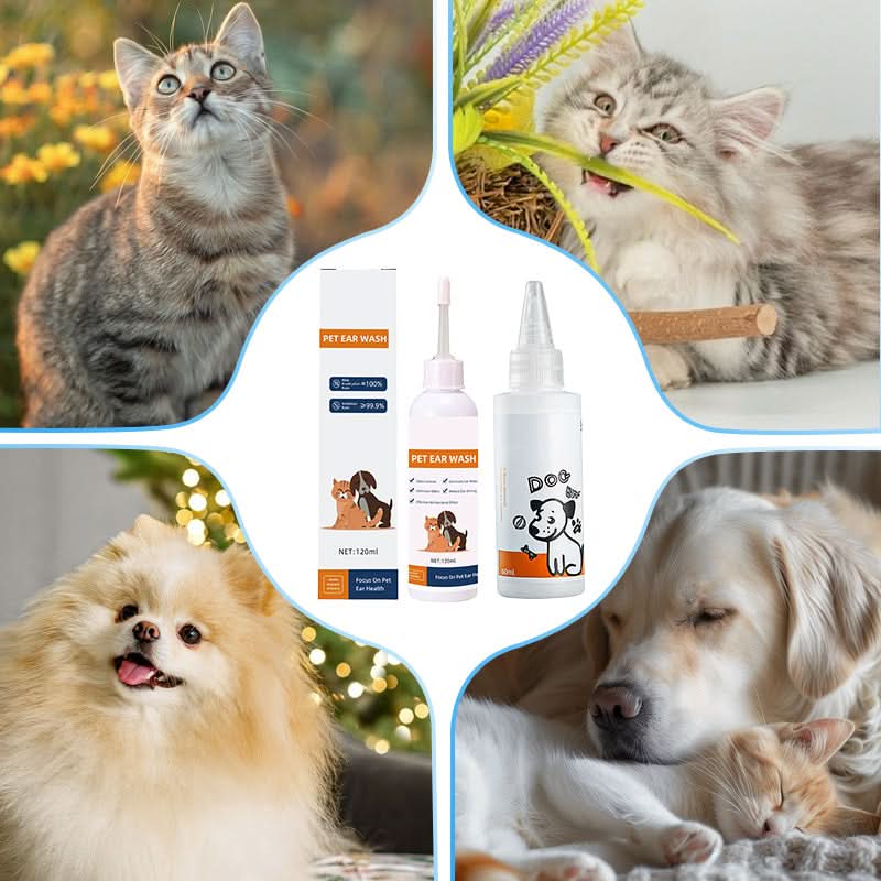 Ear Cleaner for Dogs & Cats – Gentle, Effective & Easy to Use!